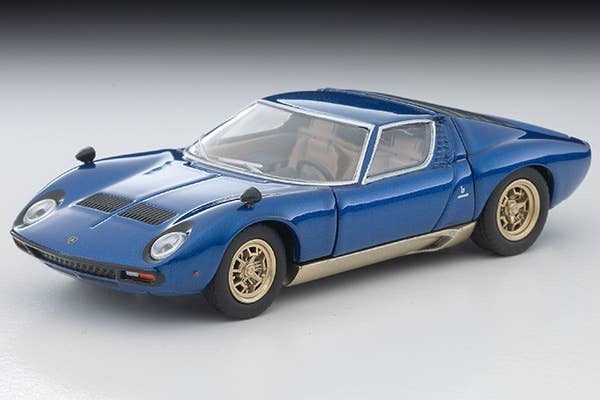 LV Lamborghini Miura SV (Blue Metallic) Tomytec Auto a Escala Diecast - Imagen 2