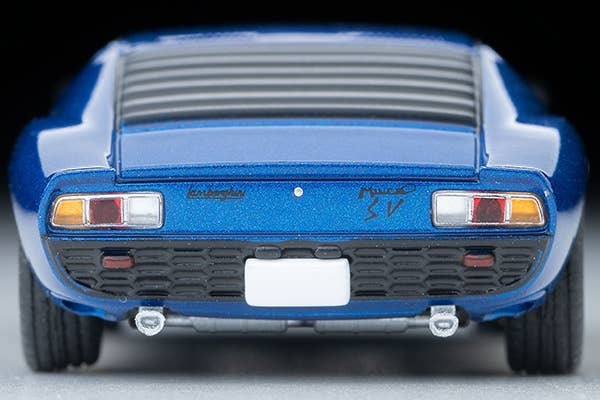 LV Lamborghini Miura SV (Blue Metallic) Tomytec Auto a Escala Diecast - Imagen 5