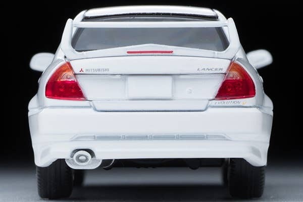 LV-N187c Mitsubishi Lancer RS Evolution V (White) Tomytec Auto a Escala Diecast - Imagen 4