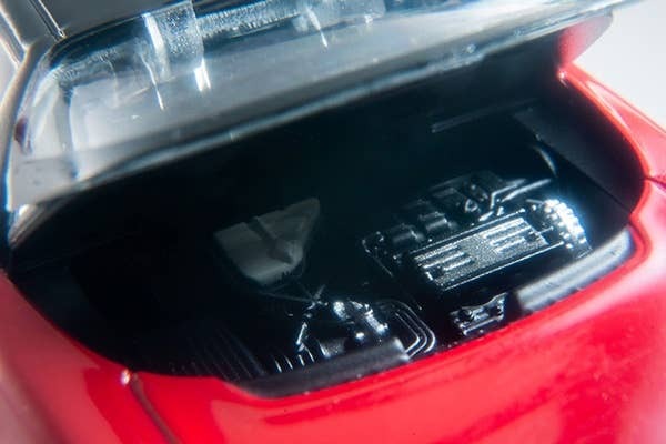 LV-N226a 1990 Honda NSX (Red) Tomytec Auto a Escala Diecast - Imagen 7