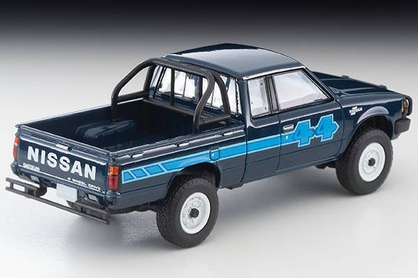 LV-N321b Nissan Truck 4X4 King Cab North American Specification (Blue) Tomytec Auto a Escala Diecast - Imagen 3