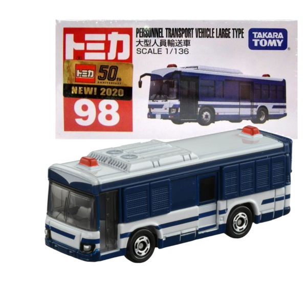 098 Large Personnel Transport Vehicle Takara Tomy Auto a Escala Diecast