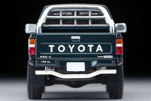 LV-N255b Toyota Hilux 4WD Double Cab SSR-X Option Equipped Vehicle (Green) 1995 Model Tomytec Auto a Escala Diecast - Imagen 5